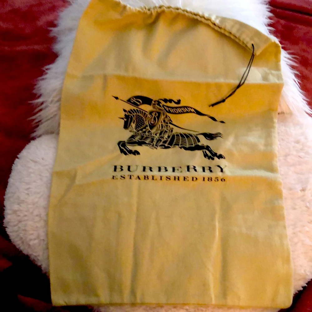 Burberry oversized dust bag